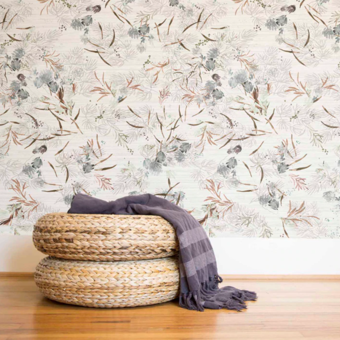 Meadow Grasscloth Wallpaper