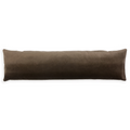 S|H Espresso Velvet Designer Pillow Cover