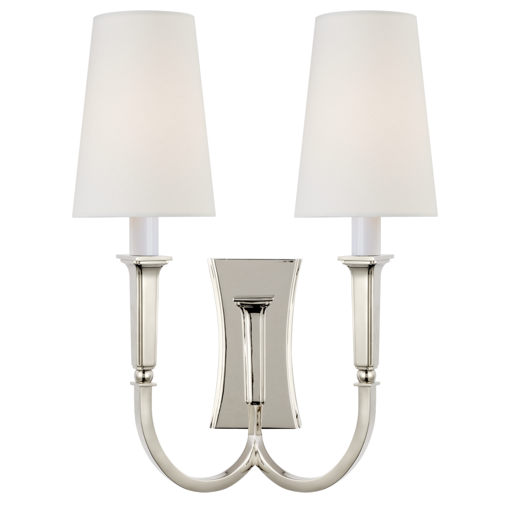 Delphia Large Double Arm Sconce