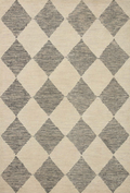 Chris Loves Julia x Loloi Francis Beige / Charcoal FRA-01