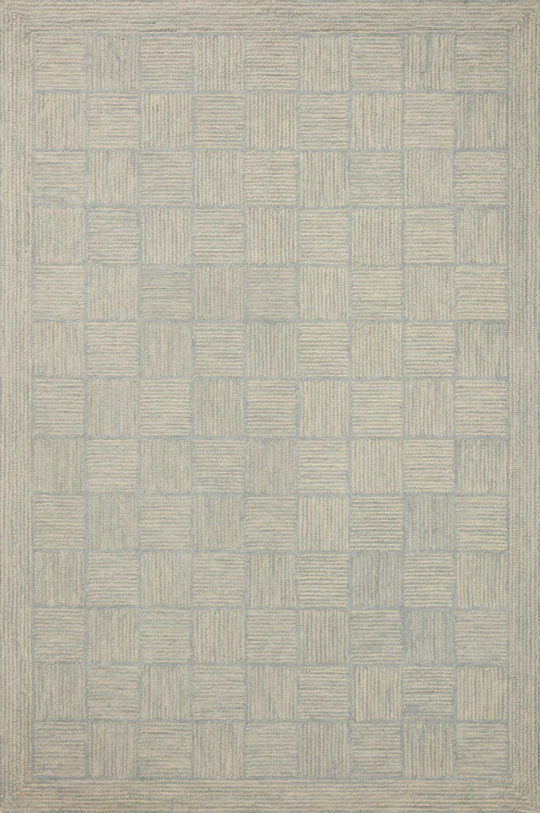 Francfranc Milly Rug 新品 190×190 cm Francis FRA-02 Cream Black Area Rug - Chris Loves Julia x