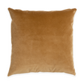 S|H Caramel Velvet Designer Pillow Cover
