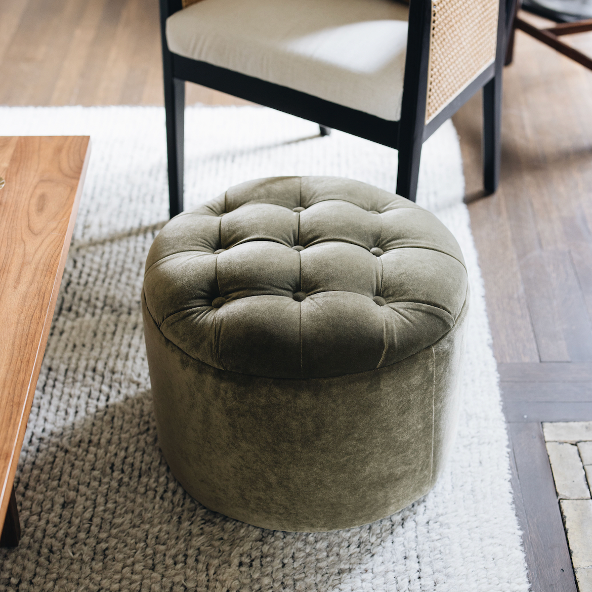 Jules Tufted Ottoman