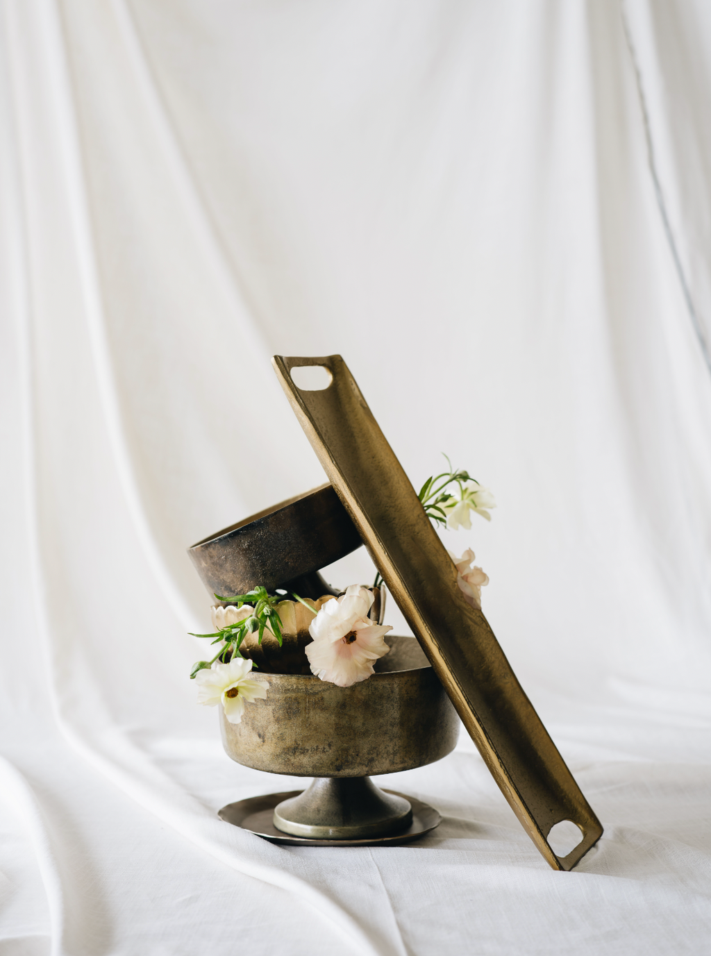 Shea Brass Tray