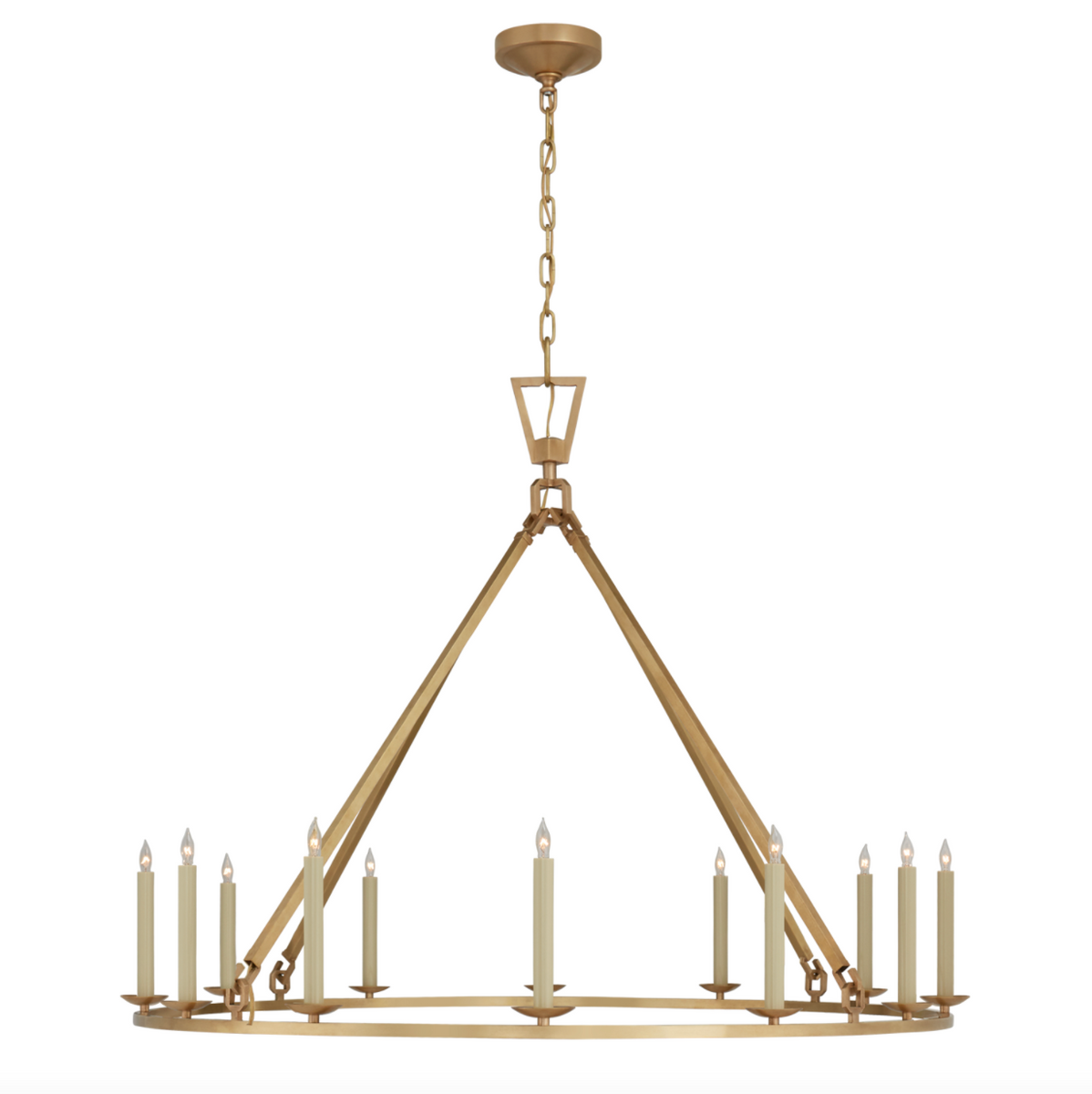Darlana Oversized Single Ring Chandelier main image 1