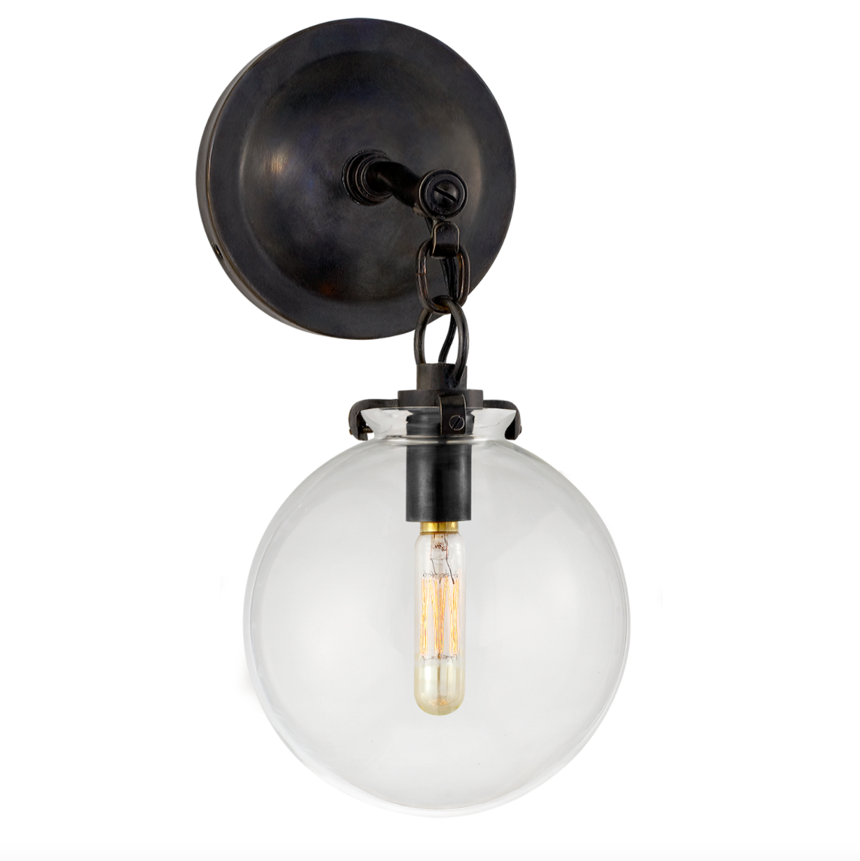 Katie Small Globe Sconce