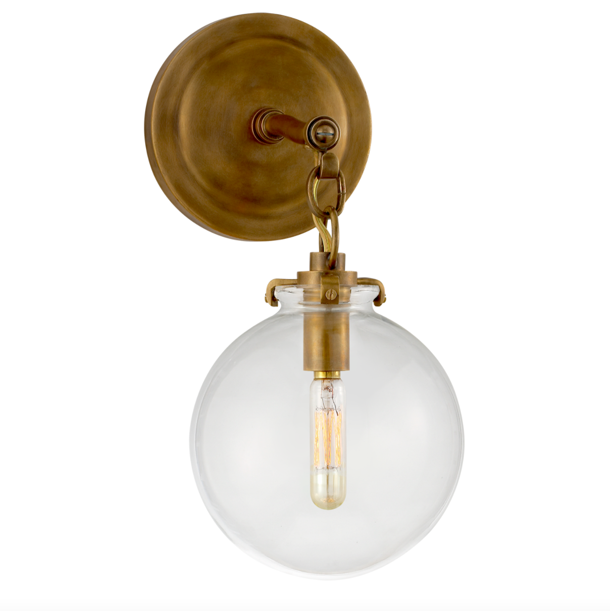 Katie Small Globe Sconce