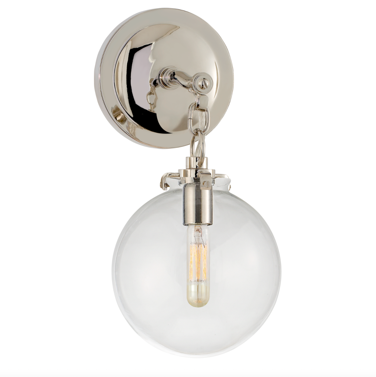 Katie Small Globe Sconce