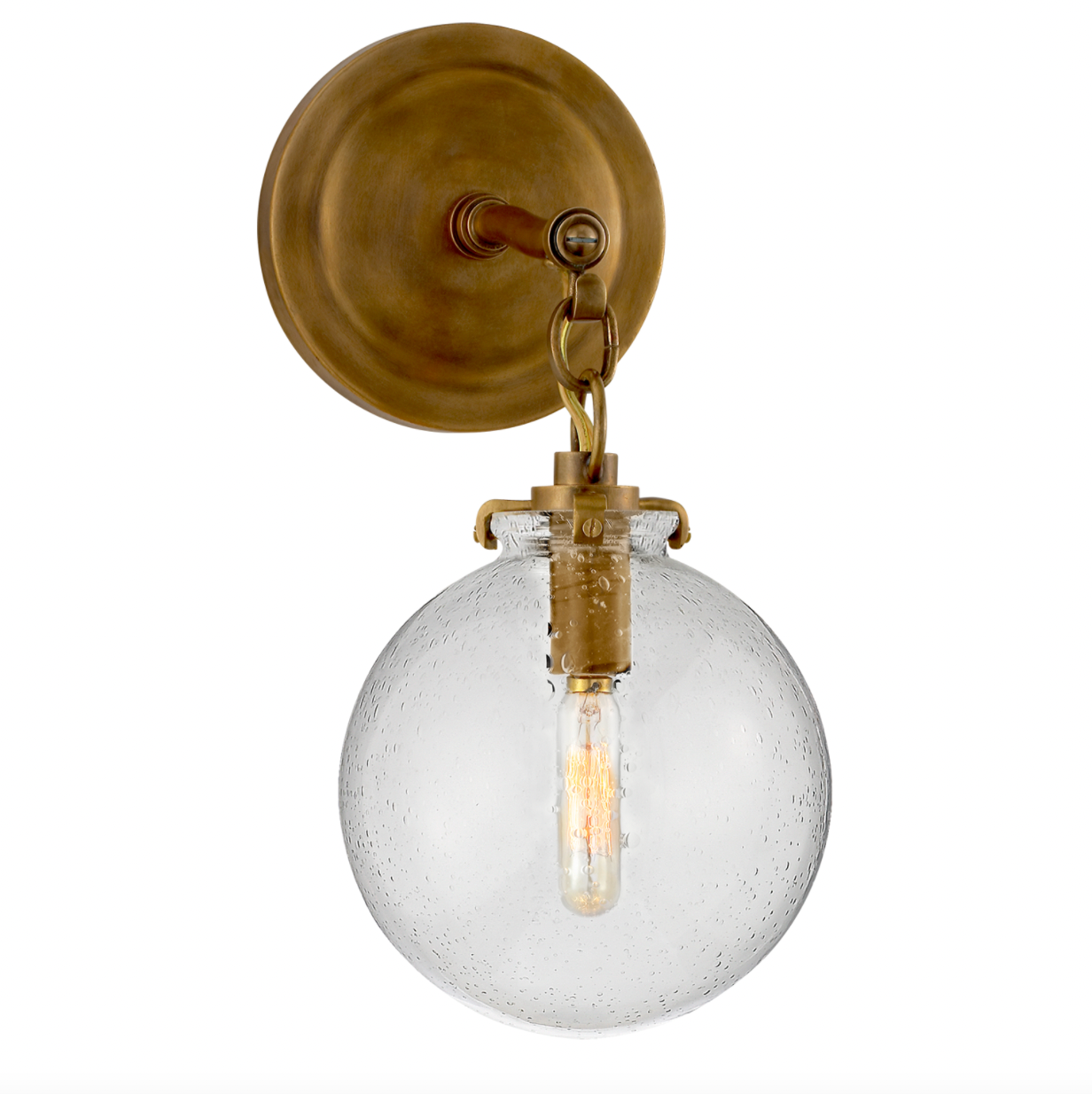 Katie Small Globe Sconce