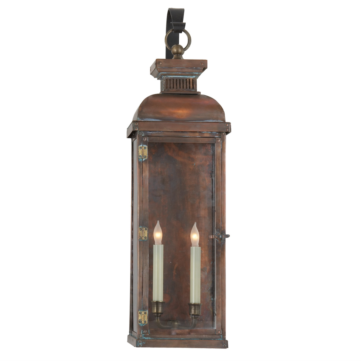 Suffork Tall Scroll Arm Lantern