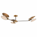 Osiris Large Asymmetric Semi-Flush Mount