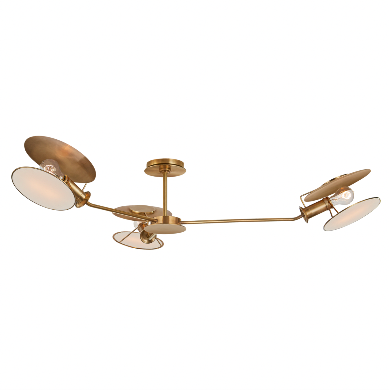 Osiris Large Asymmetric Semi-Flush Mount
