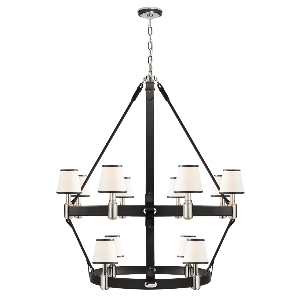 Riley Large Two Tier Chandelier