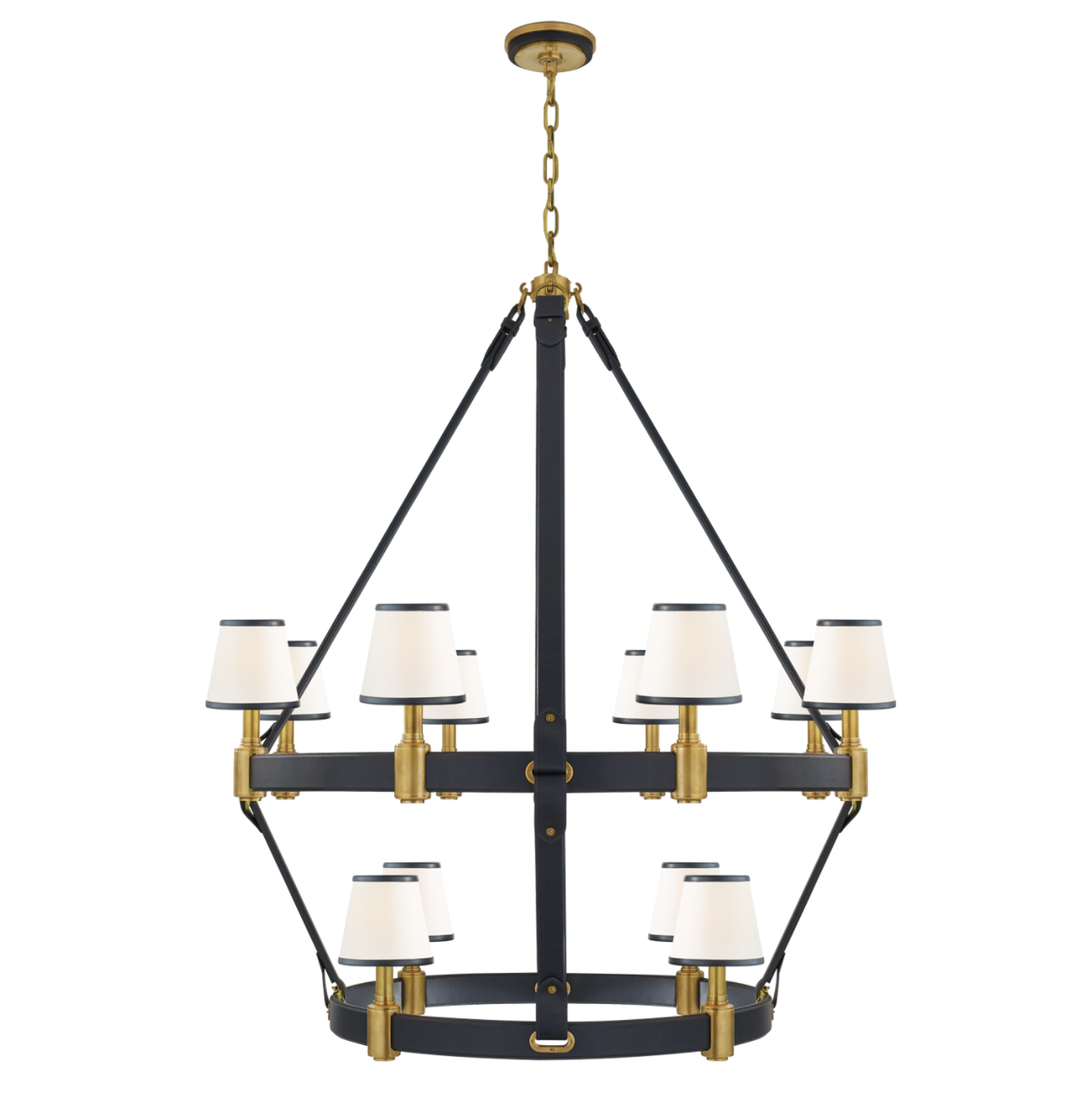Riley Large Two Tier Chandelier