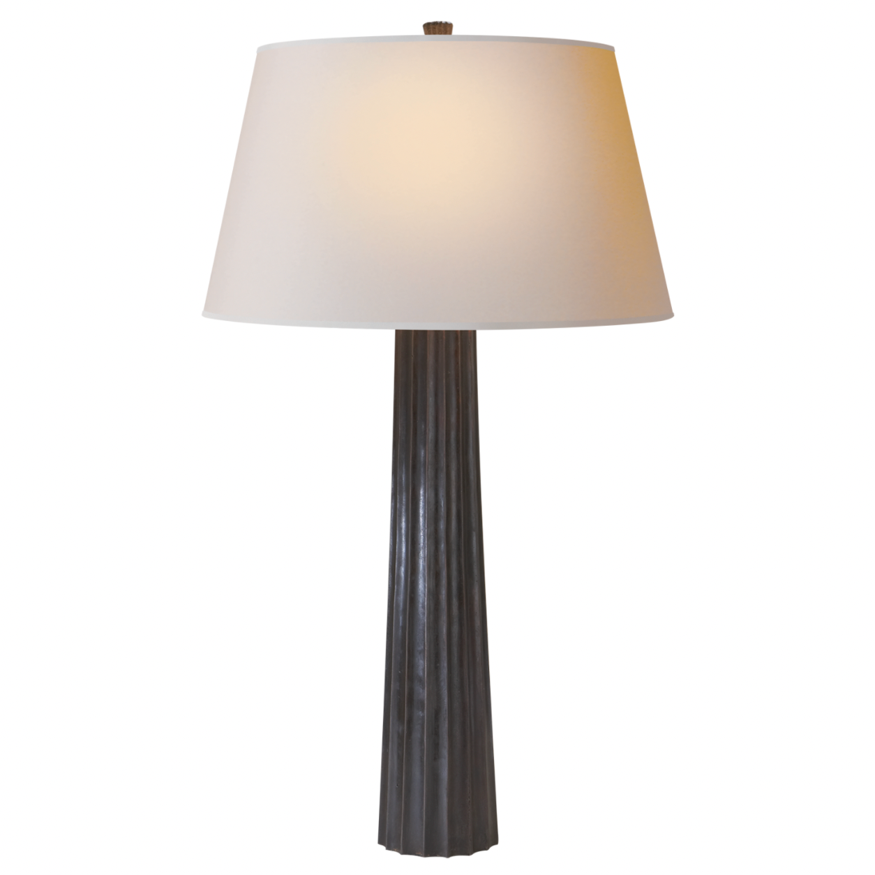 Fluted Spire Large Table Lamp