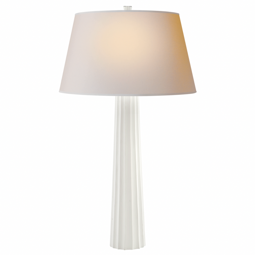 Fluted Spire Large Table Lamp
