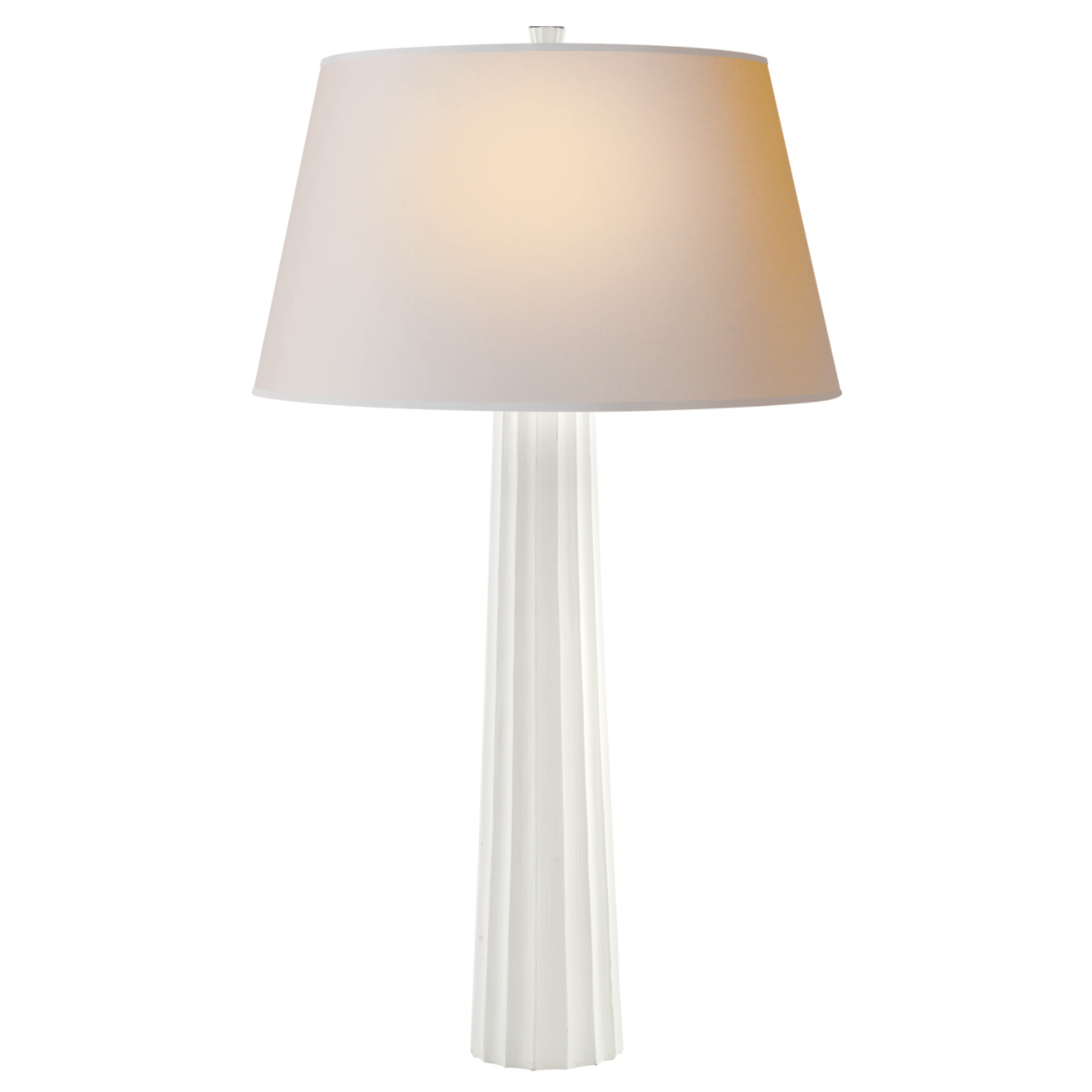 Fluted Spire Large Table Lamp