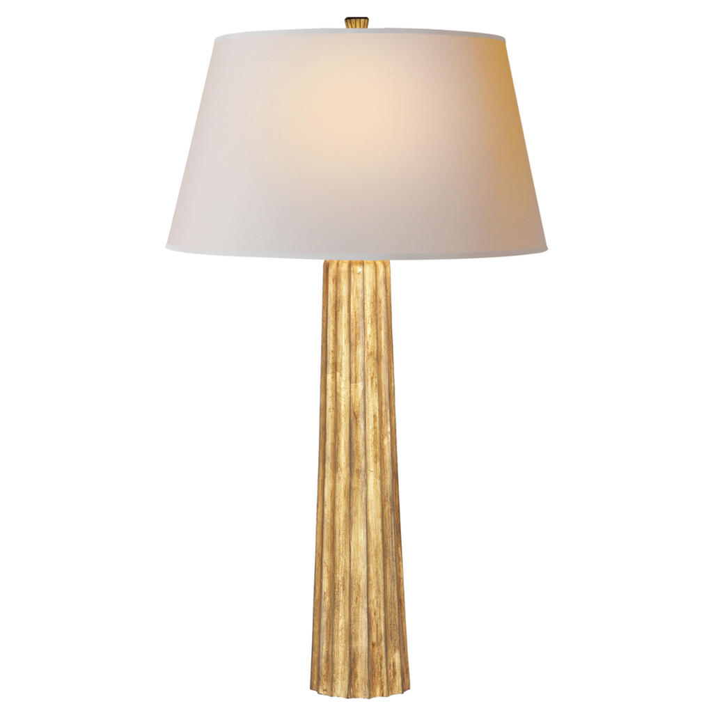 Fluted Spire Large Table Lamp