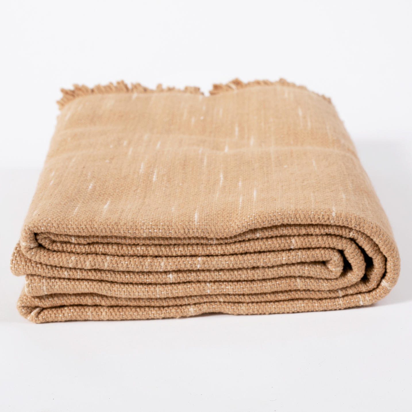 Sand Hand-Loomed Throw