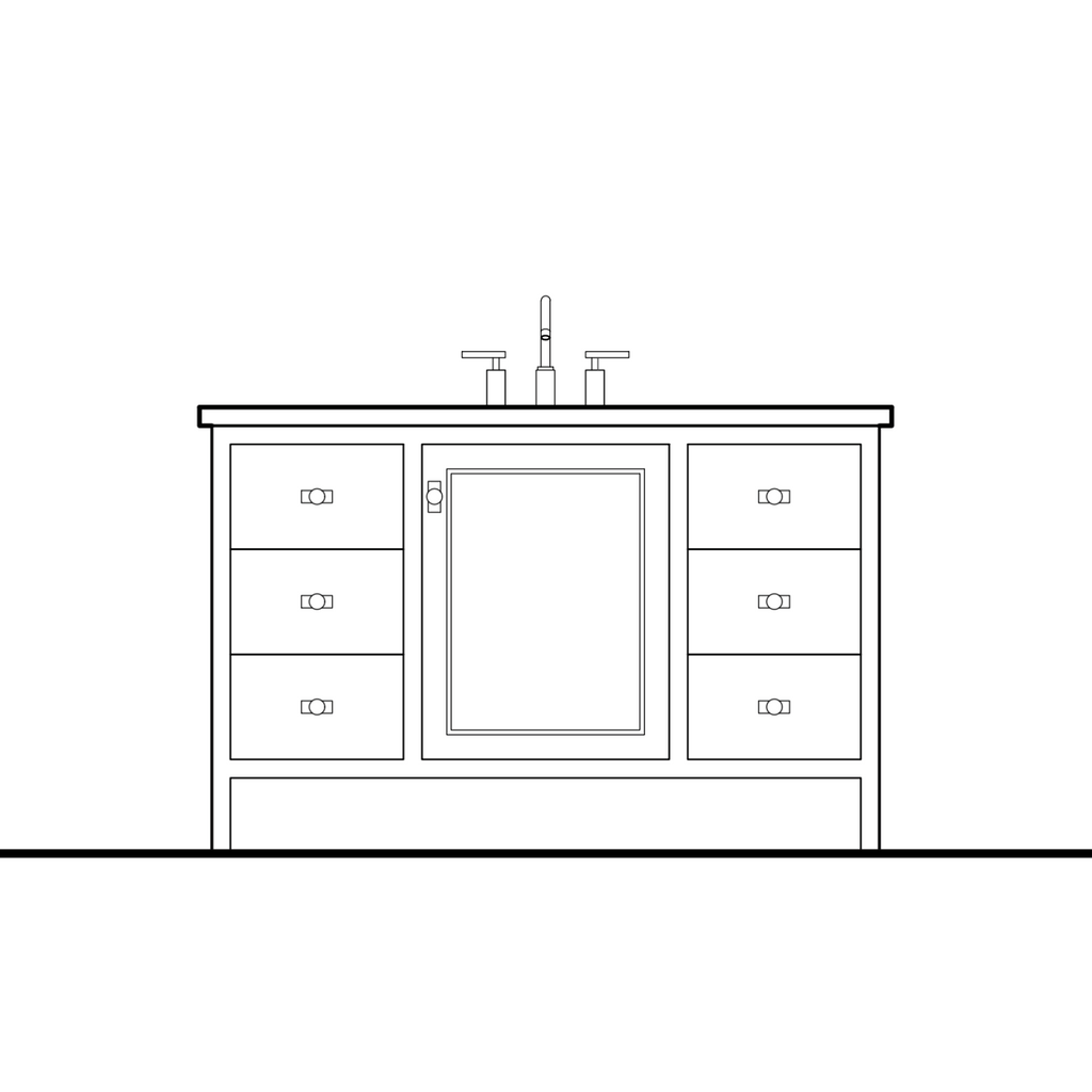 Woodward Vanity - 54"