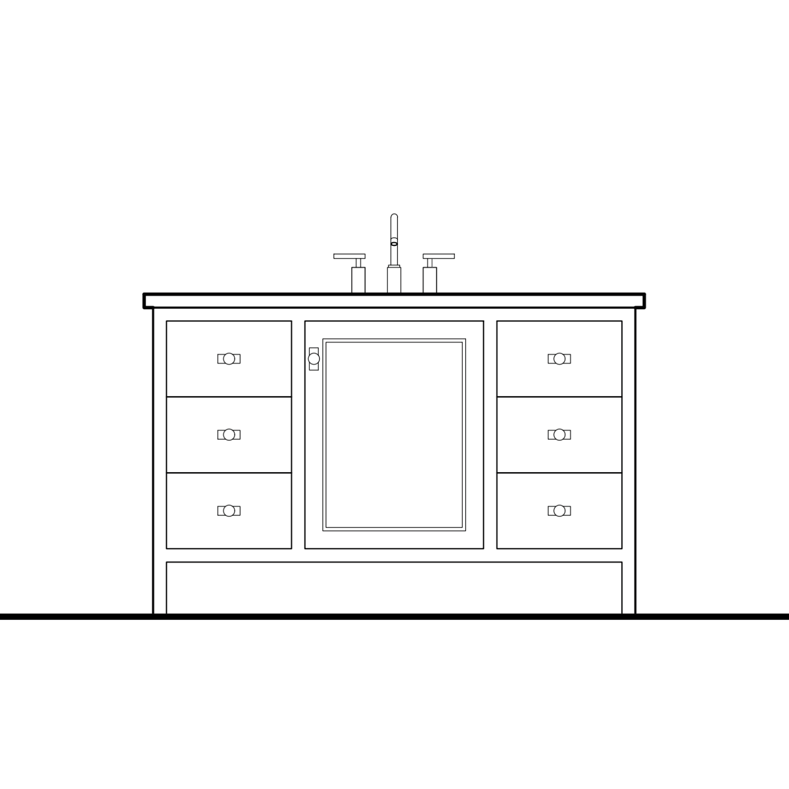 Woodward Vanity - 54"