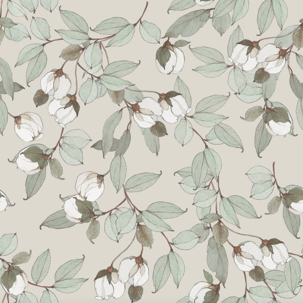 Trailing Buds Wallpaper