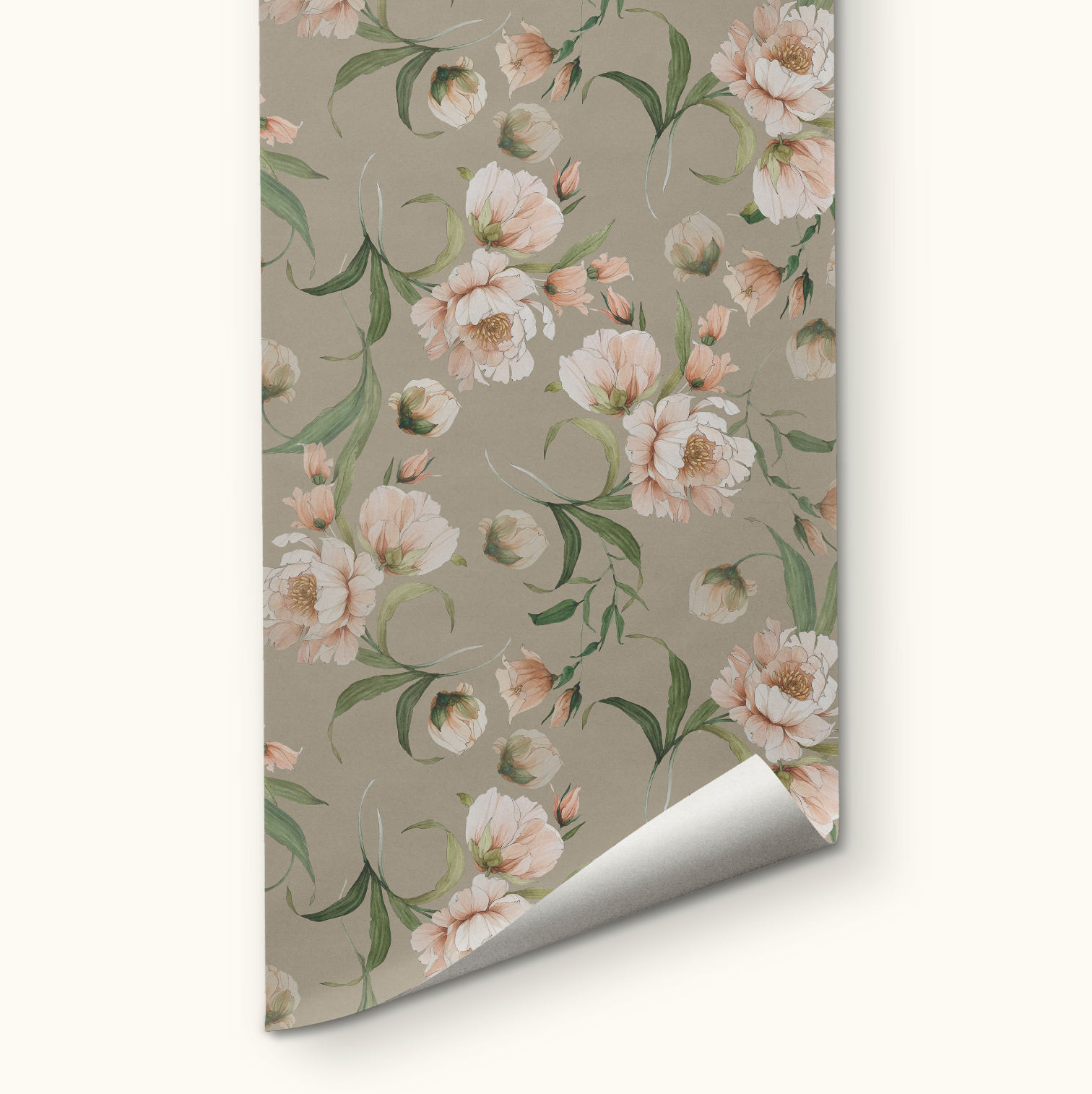 Light Peony Wallpaper