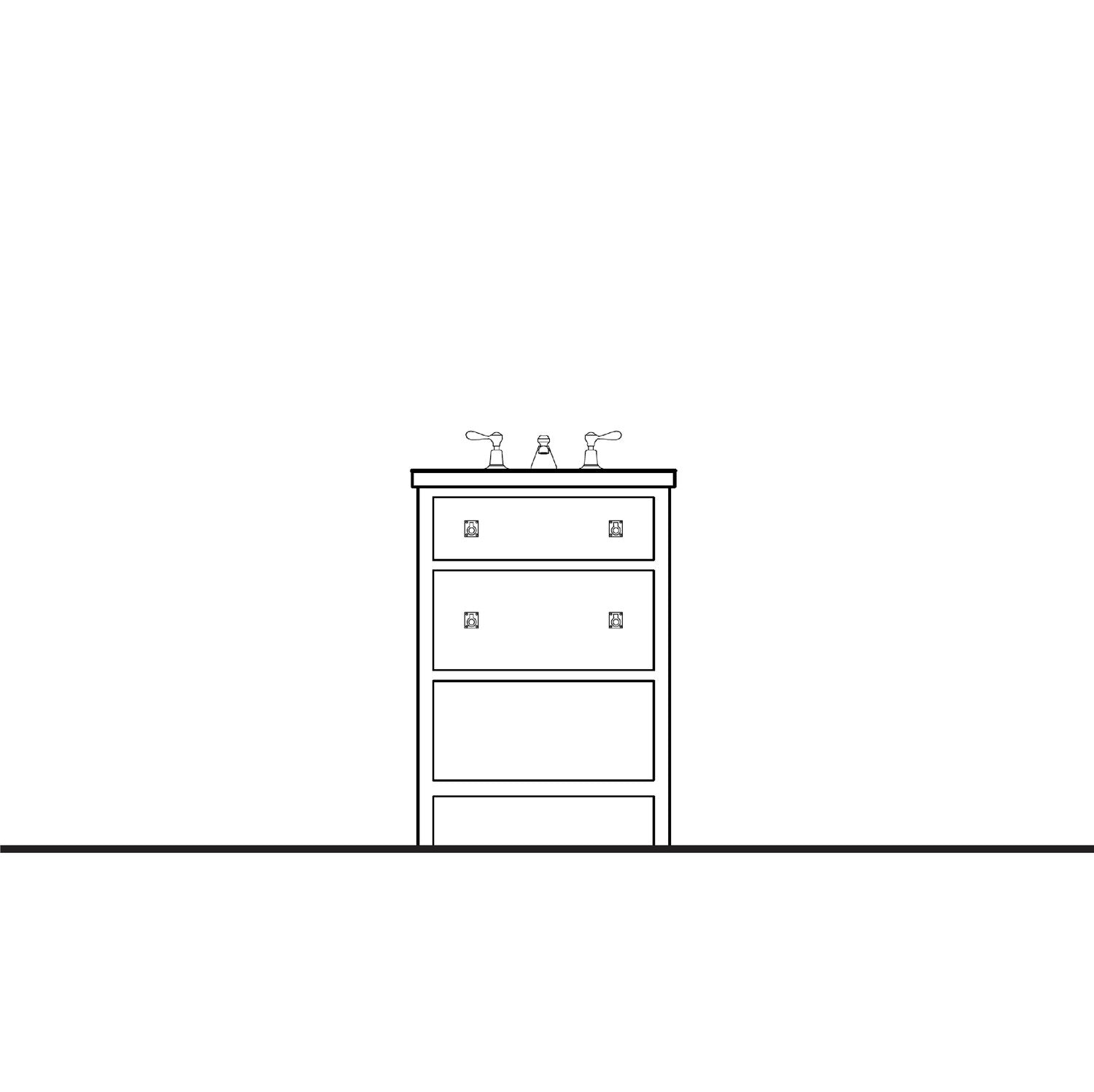 Paddington Vanity - 24"