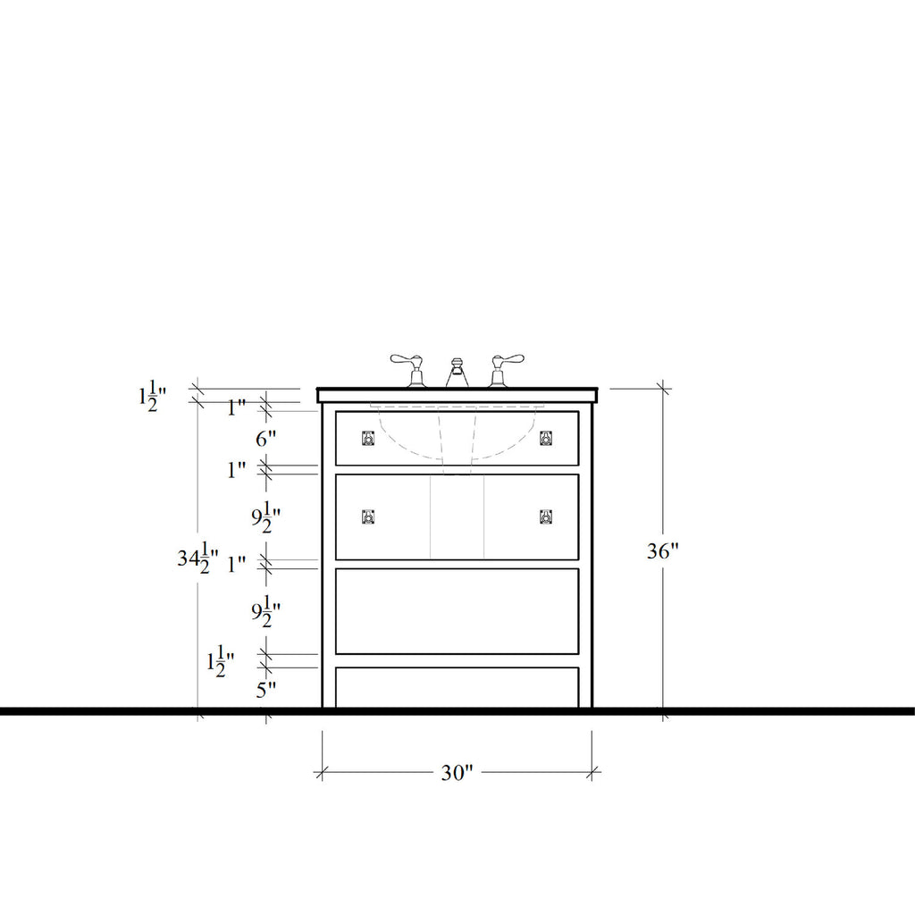 Paddington Vanity - 30"