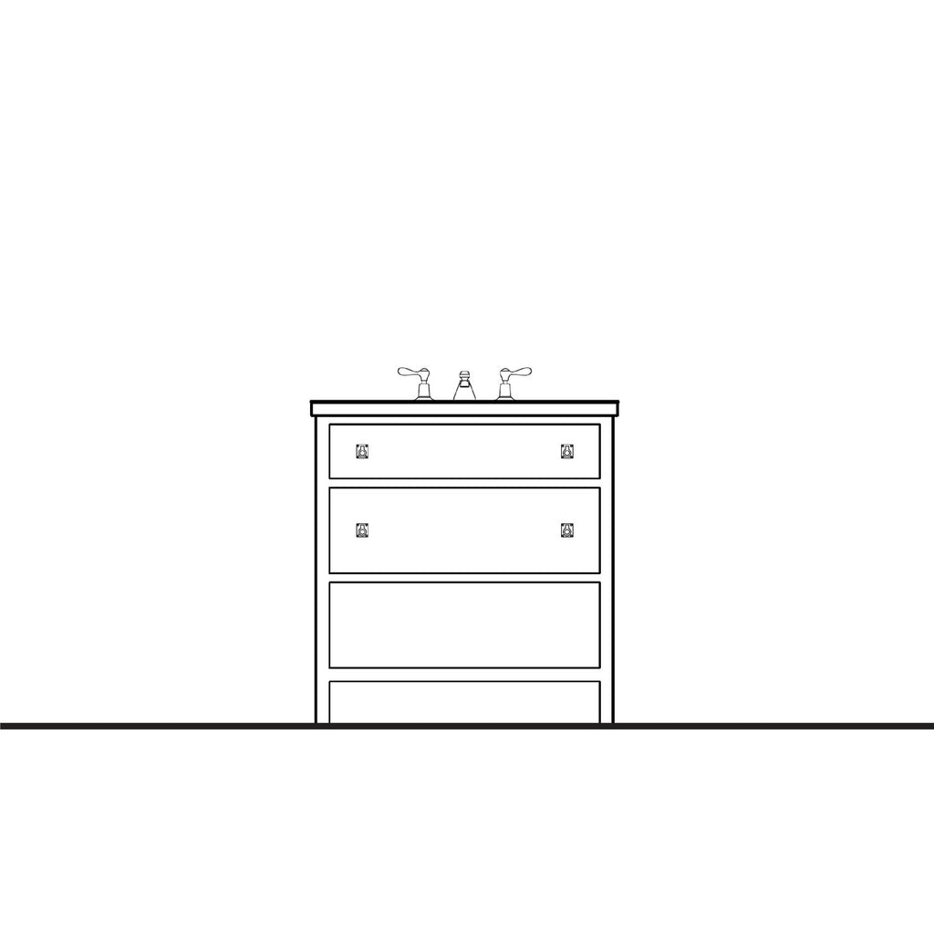 Paddington Vanity - 33"