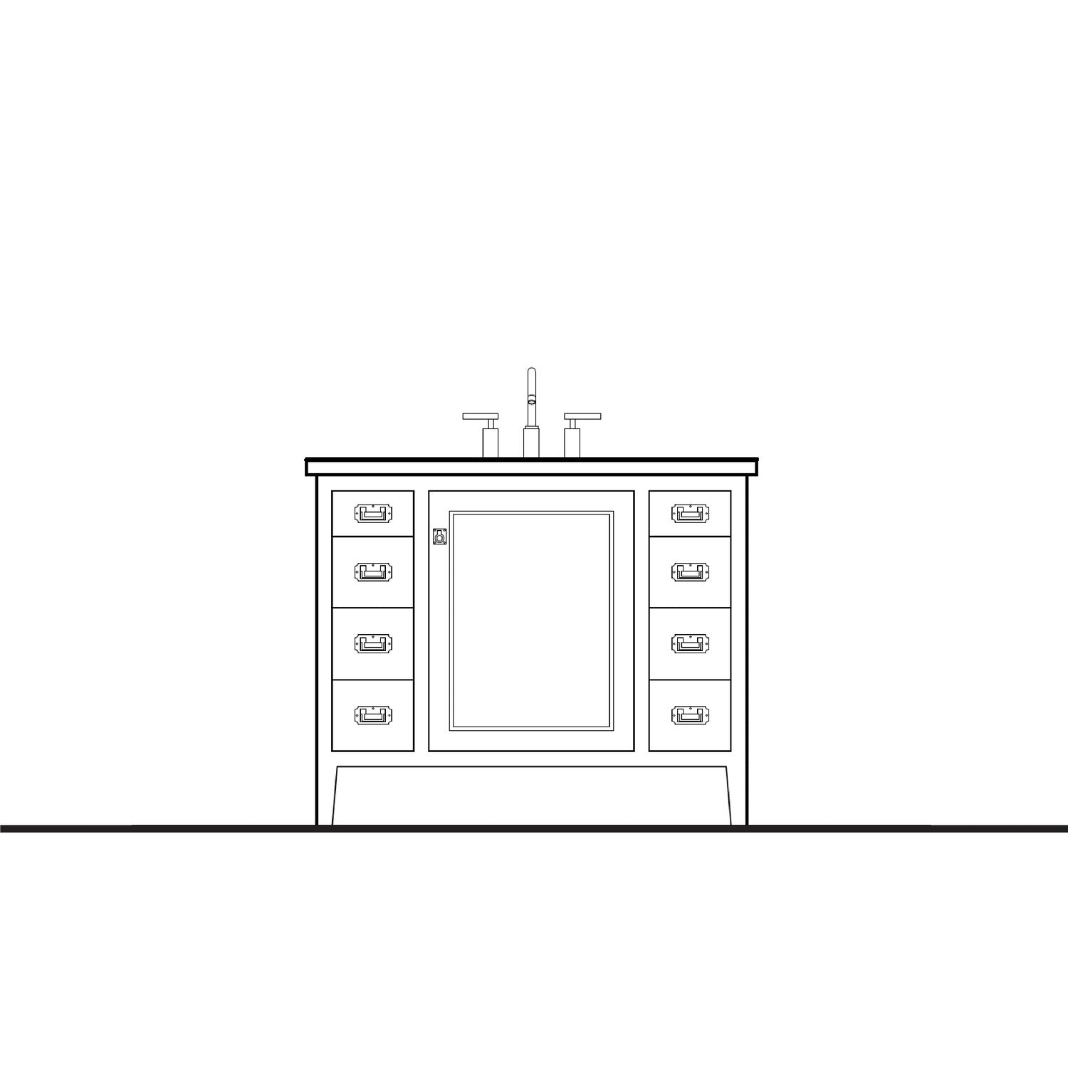 Regent Vanity - 42"