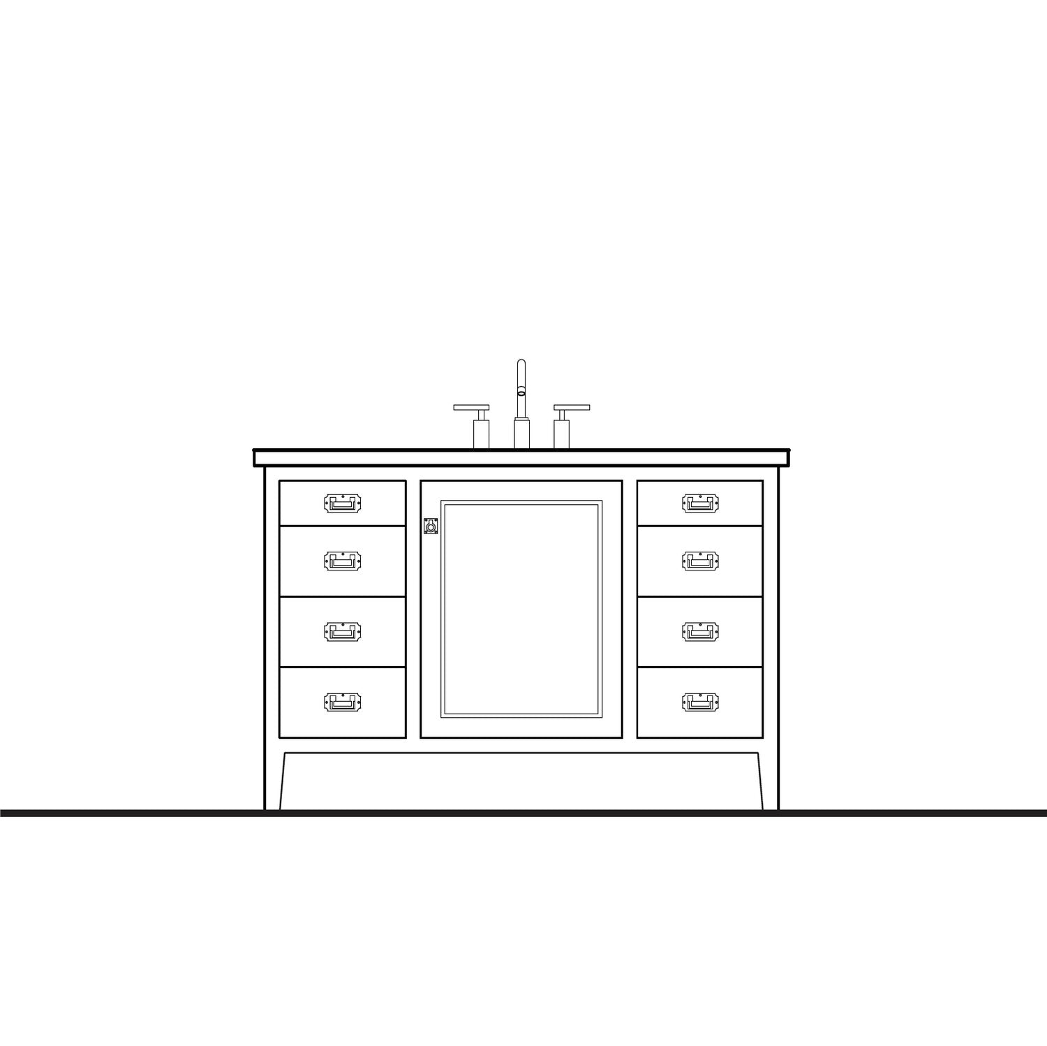 Regent Vanity - 51"
