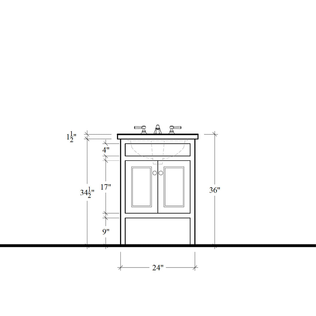 Highgate Vanity - 24"