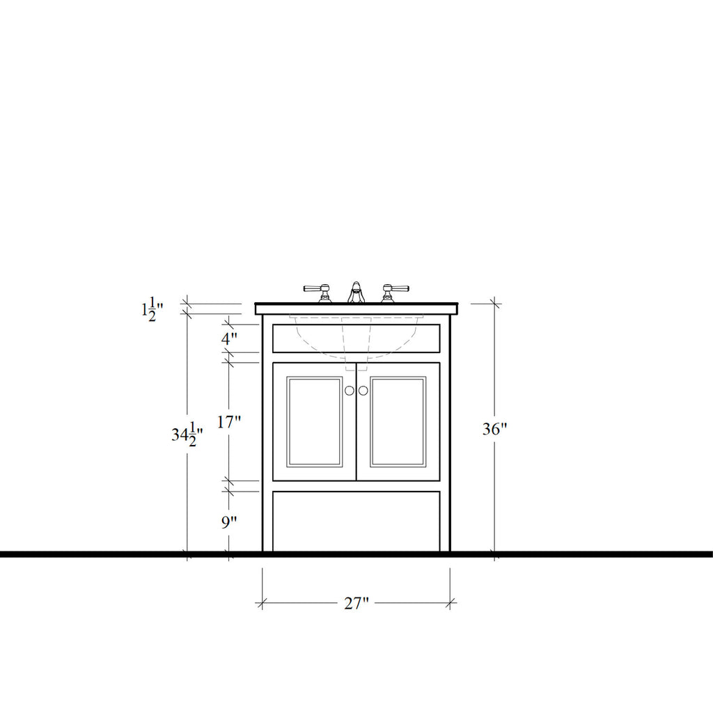 Highgate Vanity - 27"