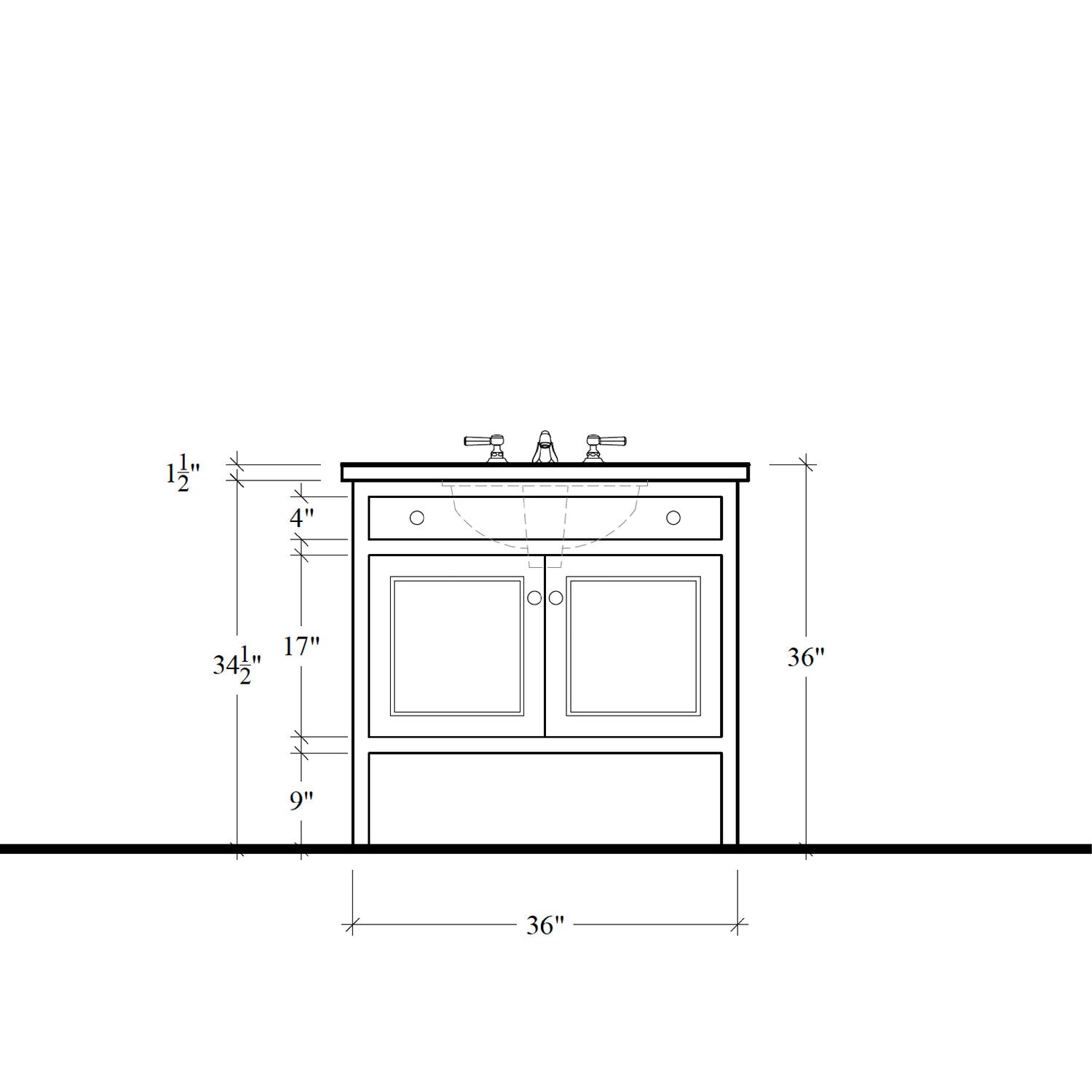 Highgate Vanity - 36"