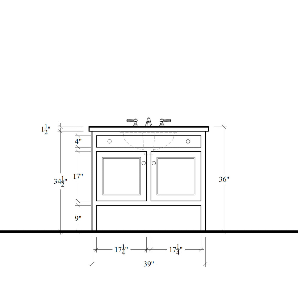 Highgate Vanity - 39"
