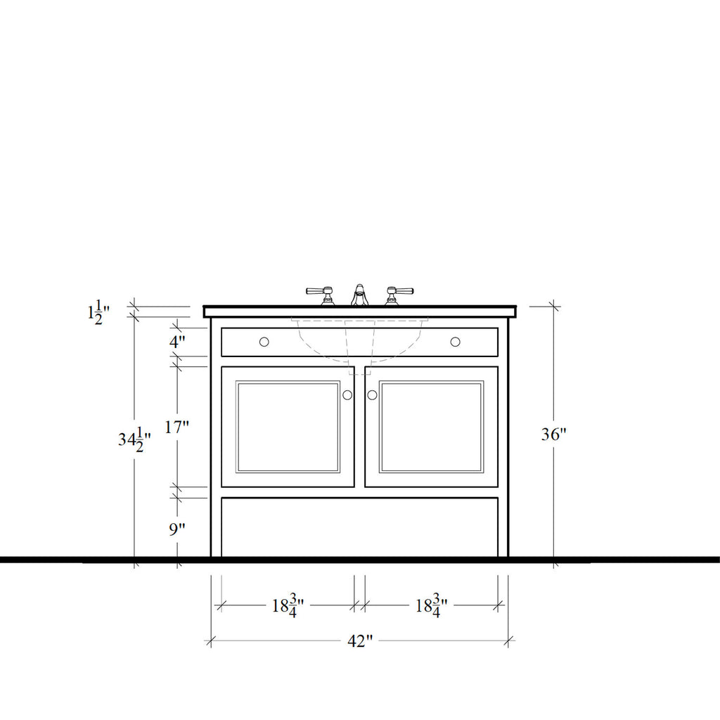 Highgate Vanity - 42"