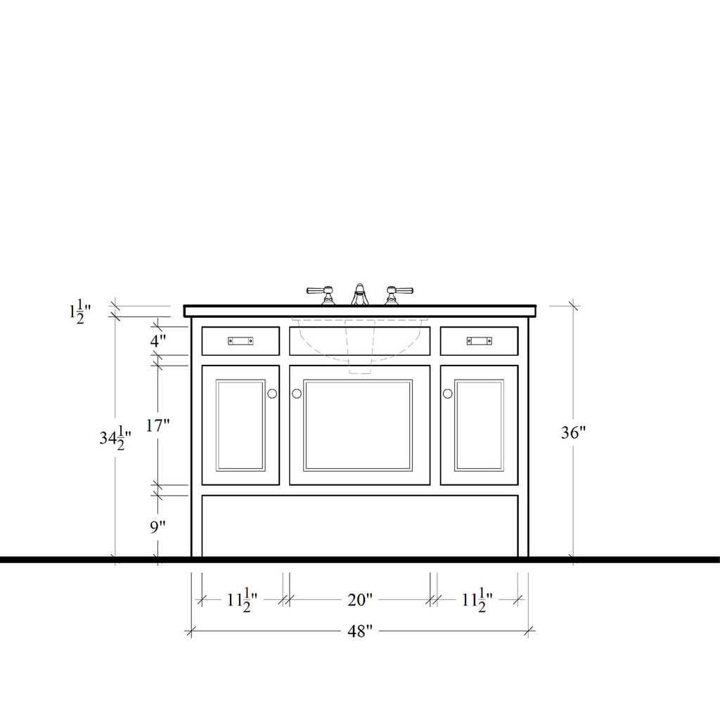 Highgate Vanity - 48"