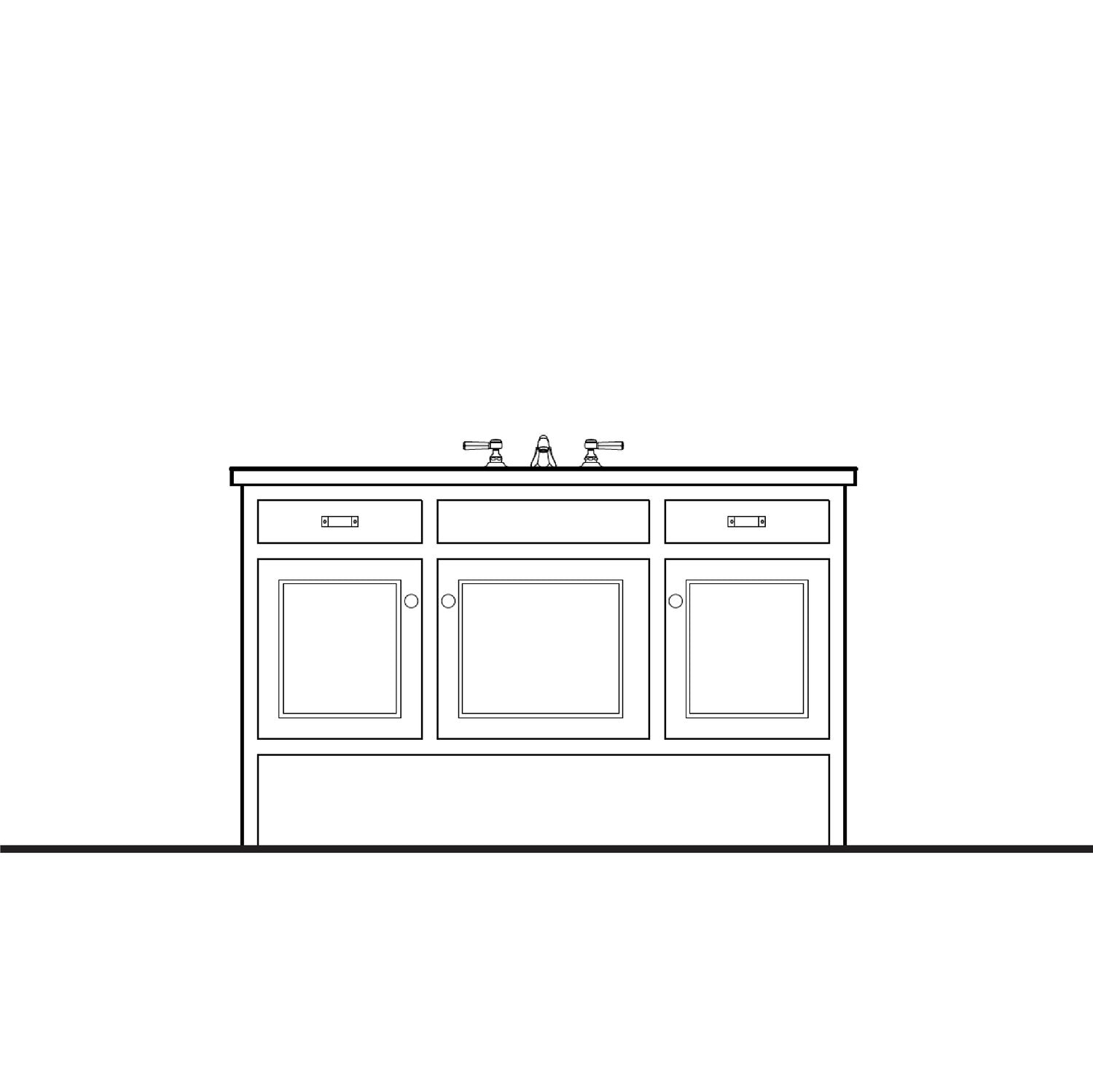 Highgate Vanity - 57"