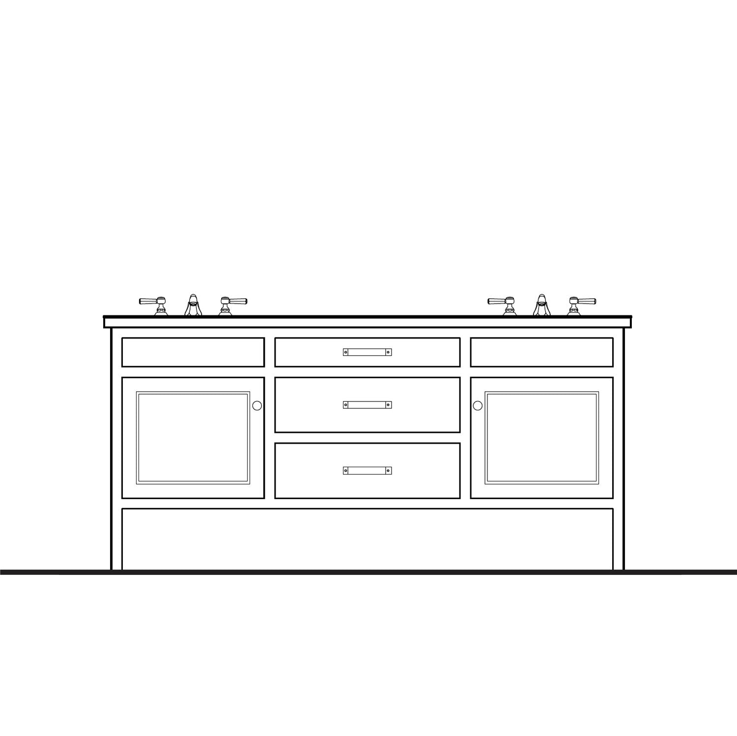 Highgate Vanity - 72"