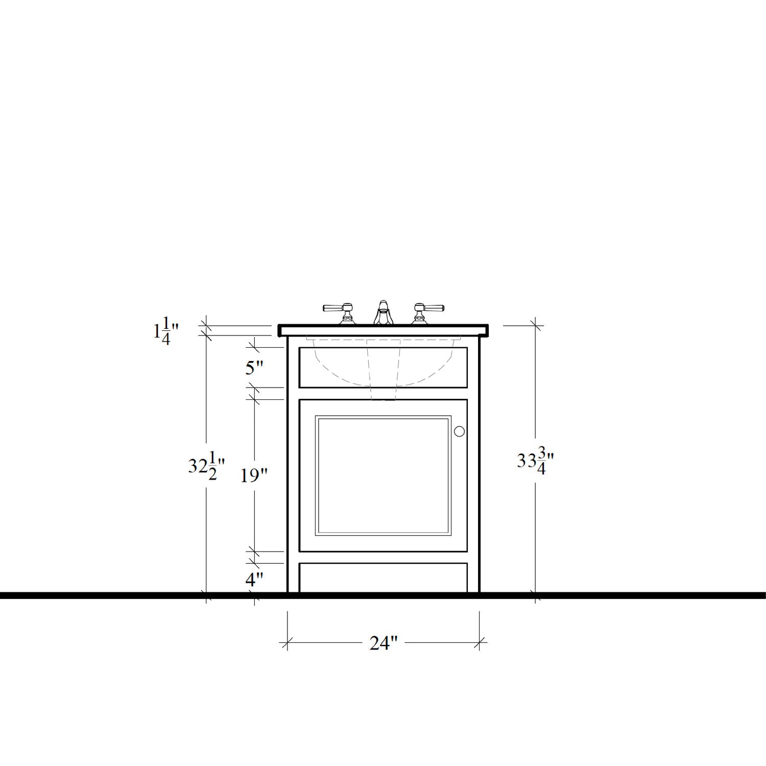 Greenwich Vanity - 24"
