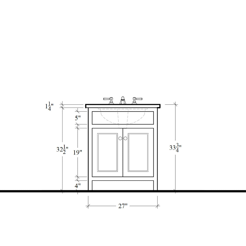 Greenwich Vanity - 27"