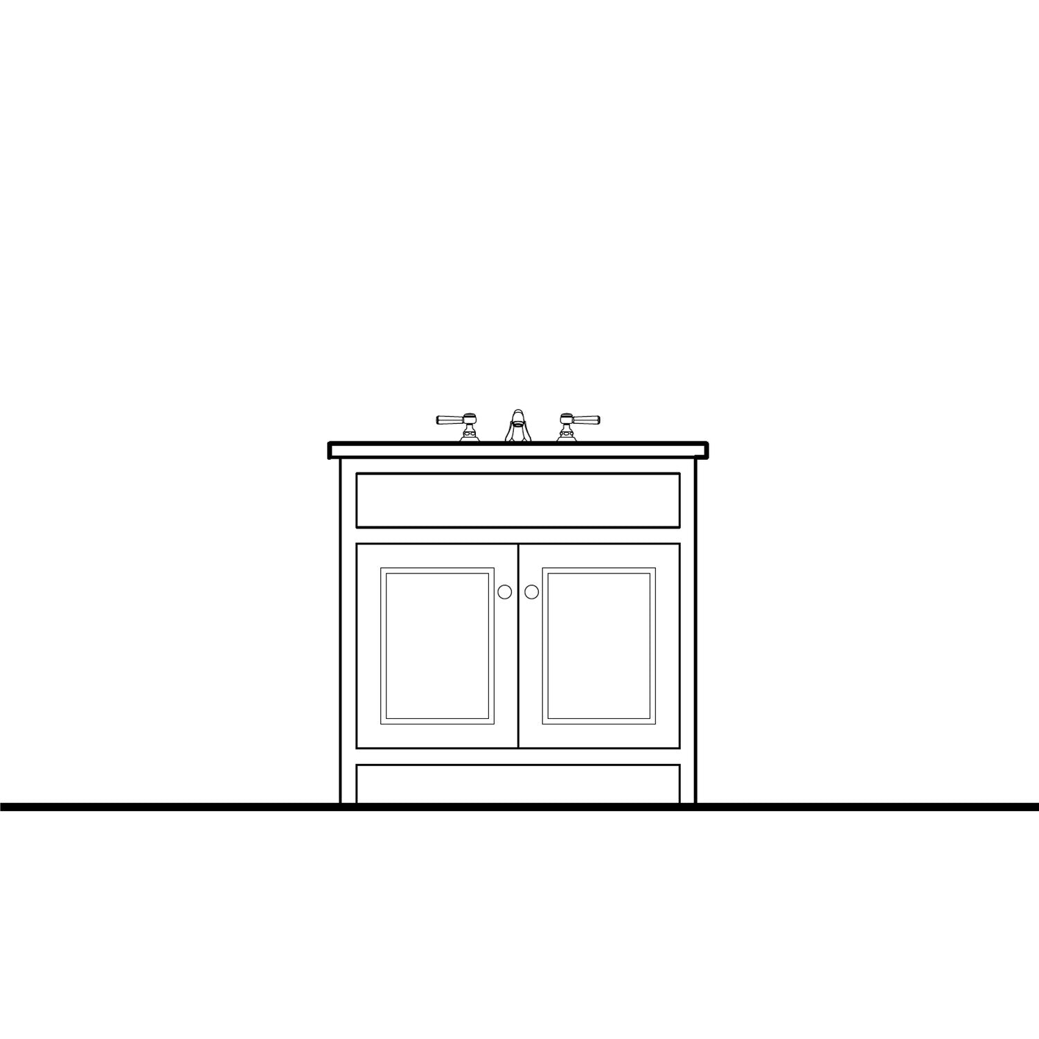 Greenwich Vanity - 33"