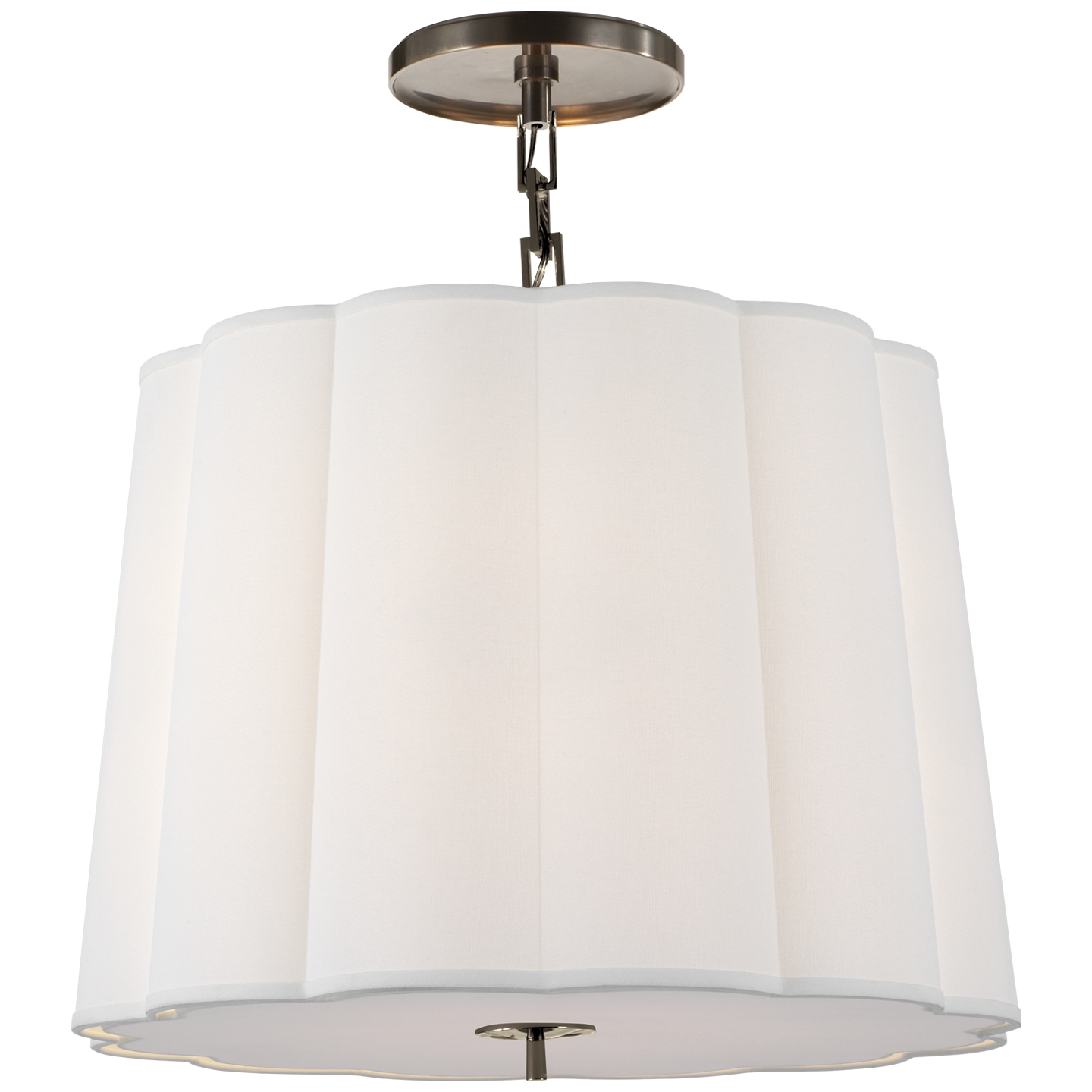 Simple Scallop Large Hanging Shade