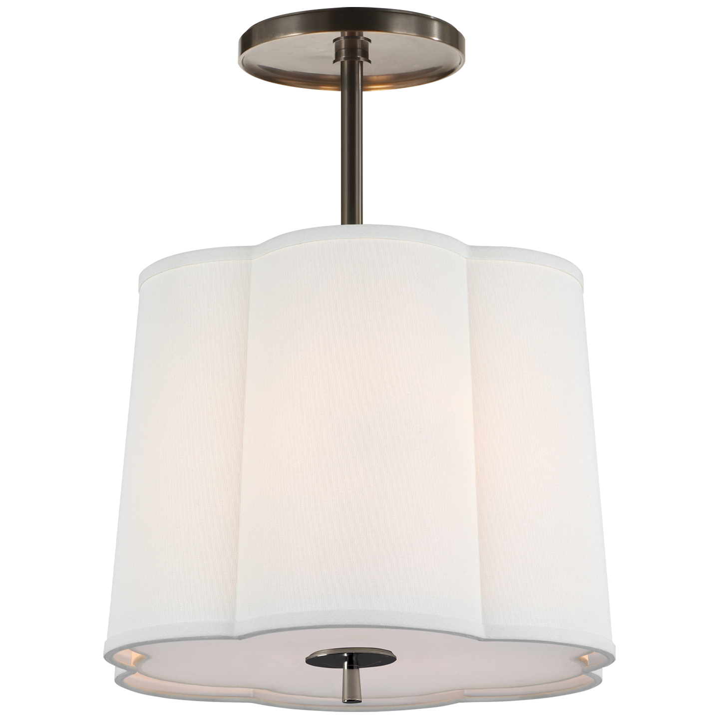 Simple Scallop Medium Hanging Shade