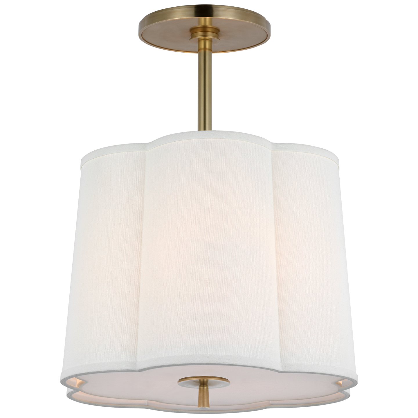 Simple Scallop Medium Hanging Shade