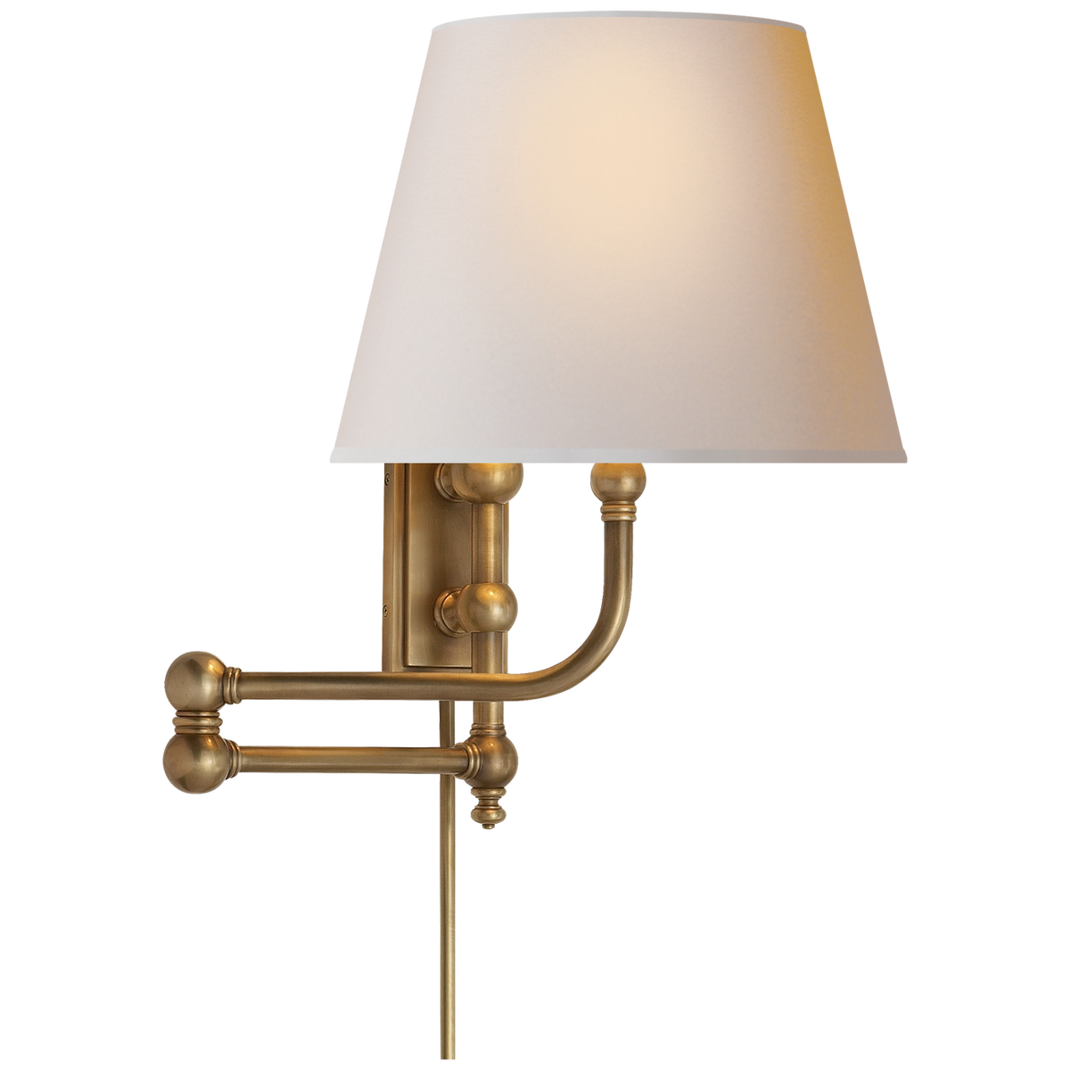 Pimlico Swing Arm Sconce Stoffer Home   WZ CHD2154ABNP 1200x1200 