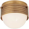 Precision 4.5" Solitaire Flush Mount