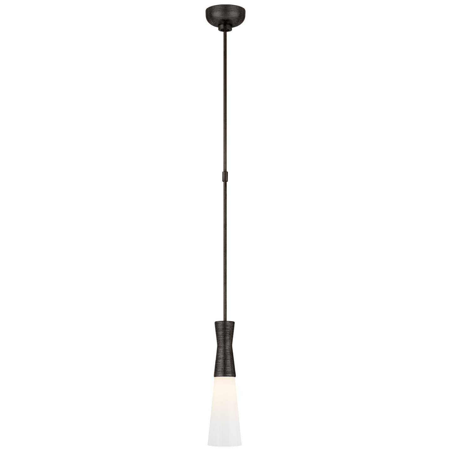 Utopia Pendant with White Glass