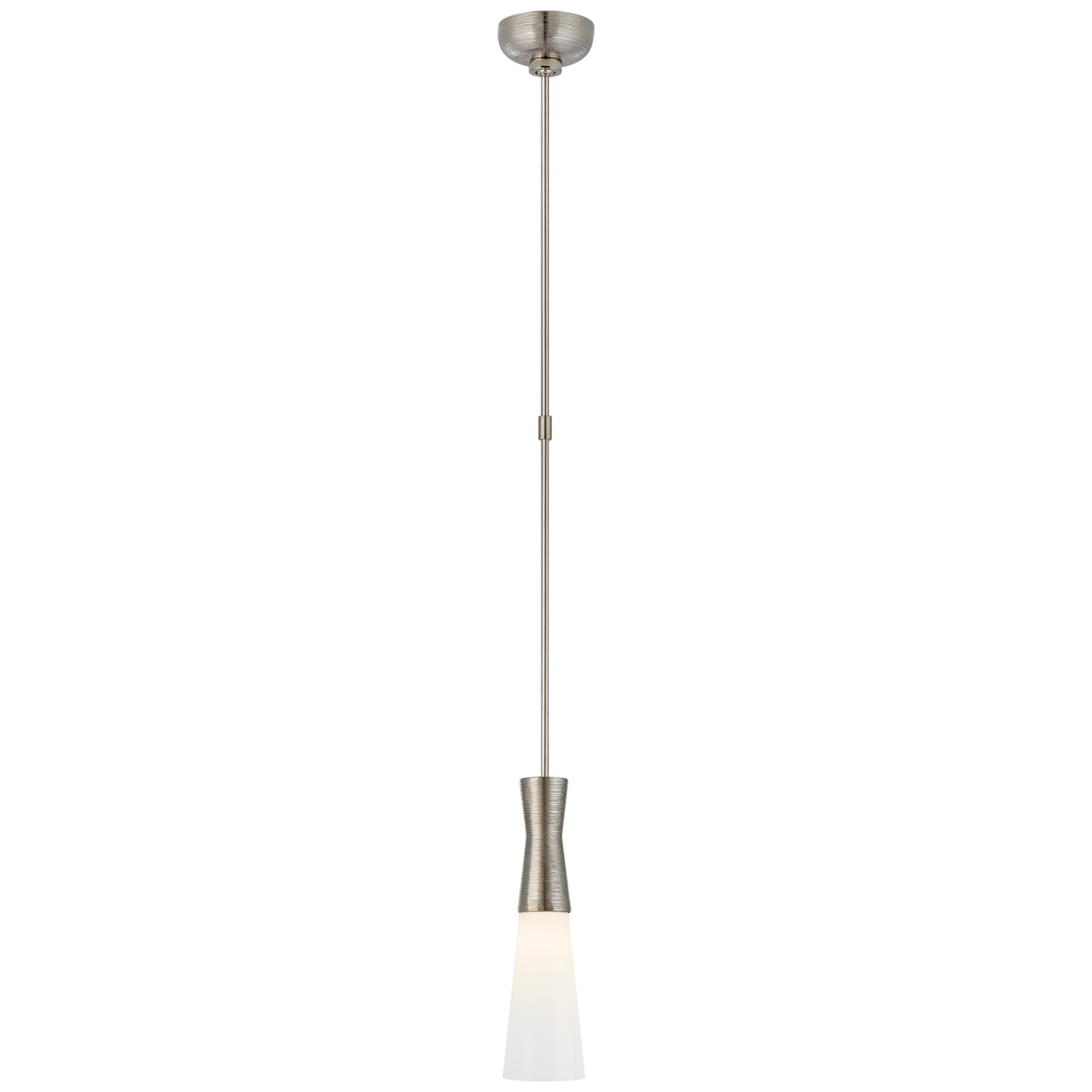 Utopia Pendant with White Glass